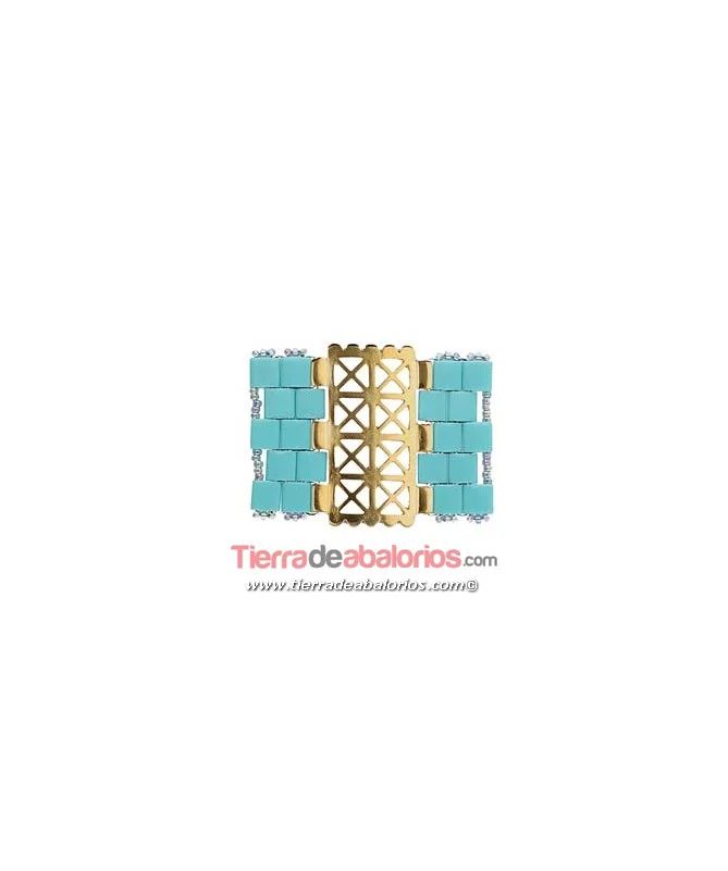 Conector Faragas para Tila Miyuki, Dorado Conector Faragas para Tila Miyuki, Dorado