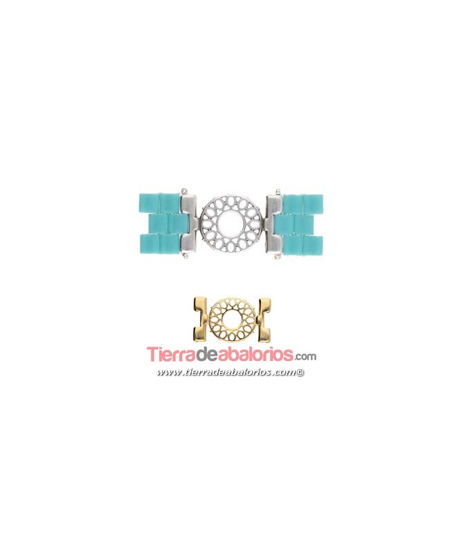 Conector Detis para Tila Miyuki, Plateado