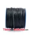 Lato Tireta Plana 2,6mm, Negro