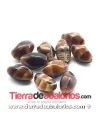 Barroca Cristal Checo 17x9mm Agujero 1,1mm Marrón Irisado