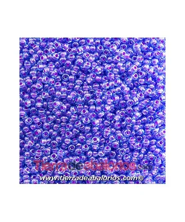 Rocalla 9/0 Cristal Lila Brillante