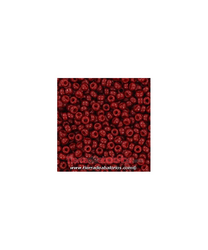 Rocalla Miyuki 11/0 4469 Duracoat Opaque Dyed Red