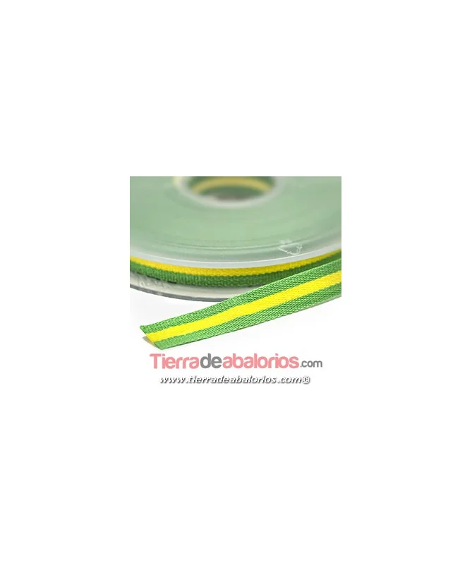 Cinta 10mm Bandera de Brasil Cinta 10mm Bandera de Brasil