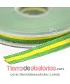 Cinta 10mm Bandera de Brasil