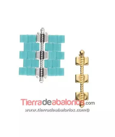 Conector Kalogeros para Tila Miyuki, Dorado Conector Kalogeros para Tila Miyuki, Dorado