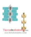 Conector Kalogeros para Tila Miyuki, Dorado