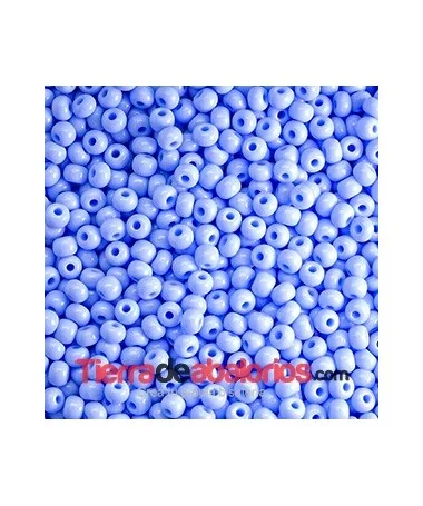 Rocalla 6/0 Azul Pastel Opaco Rocalla 6/0 Azul Pastel Opaco