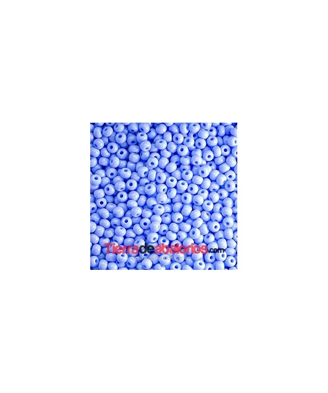 Rocalla 6/0 Azul Pastel Opaco Rocalla 6/0 Azul Pastel Opaco