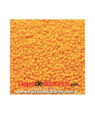 Rocalla 9/0 Calabaza Opaco