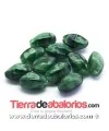 Barroca Cristal Checo 17x9mm Agujero 1,1mm Verde Irisado