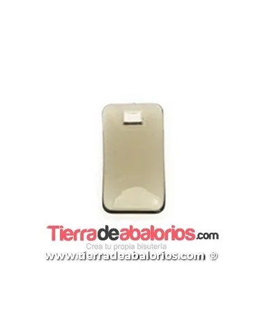 Plexyglass Colgante 35x18mm, Gris