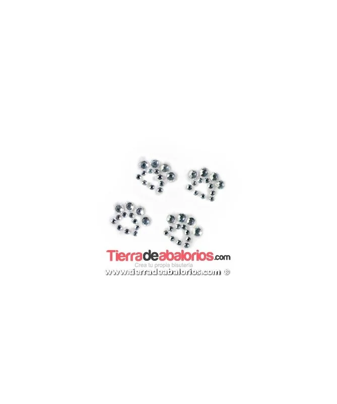Huellas de Cristal Termo-adhesivo 10x12mm