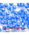Tupi Bohemia 4mm - Capri Blue Opaco (50 uds.)