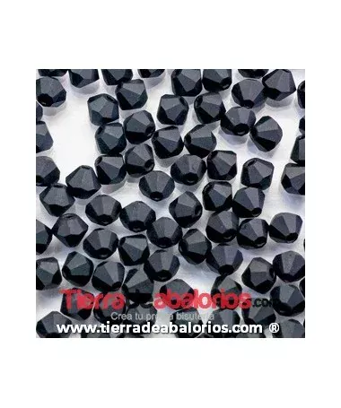 Tupi Bohemia 4mm - Jet Mate (12 uds.) Tupi Bohemia 4mm - Jet Mate (50 uds.)