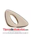 Colgante Acrílico 35x37mm, Gris