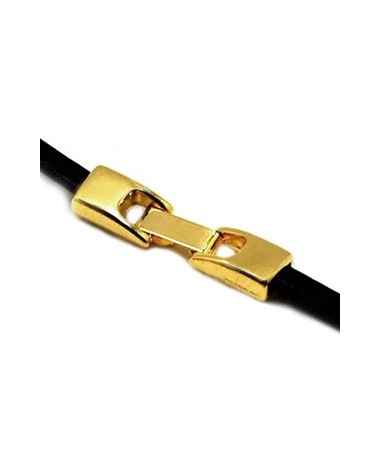 Cierre con Trabilla Agujero 7x3mm, Dorado