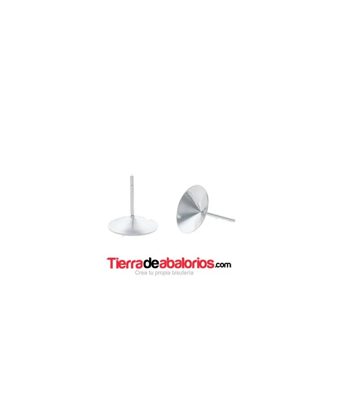 Pendiente Cono 14mm para Rivoli 14mm, Plata de Ley Pendiente Cono 14mm para Rivoli 14mm, Plata de Ley