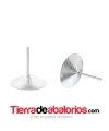 Pendiente Cono 14mm para Rivoli 14mm, Plata de Ley