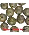 Facetada 12mm Verde Picasso