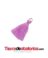Borla de Algodón con Anilla 25/30mm, Lila
