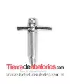 Colgante Lapiz 24x5mm, Plateado