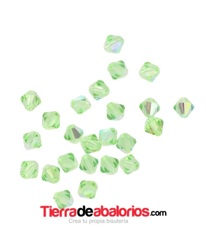 Tupi Bohemia 4mm - Peridot AB (50uds.)