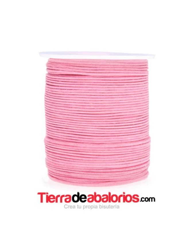 Hilo de Algodón Redondo 1mm - Rosa