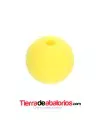 Bola de Silicona 12mm Agujero 2,2mm, Amarillo