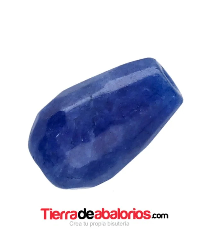Sodalita Gota Facetada 11x6mm Agujero 0,8mm