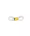 Goma para Gafas con Espiral Opalino-Dorado