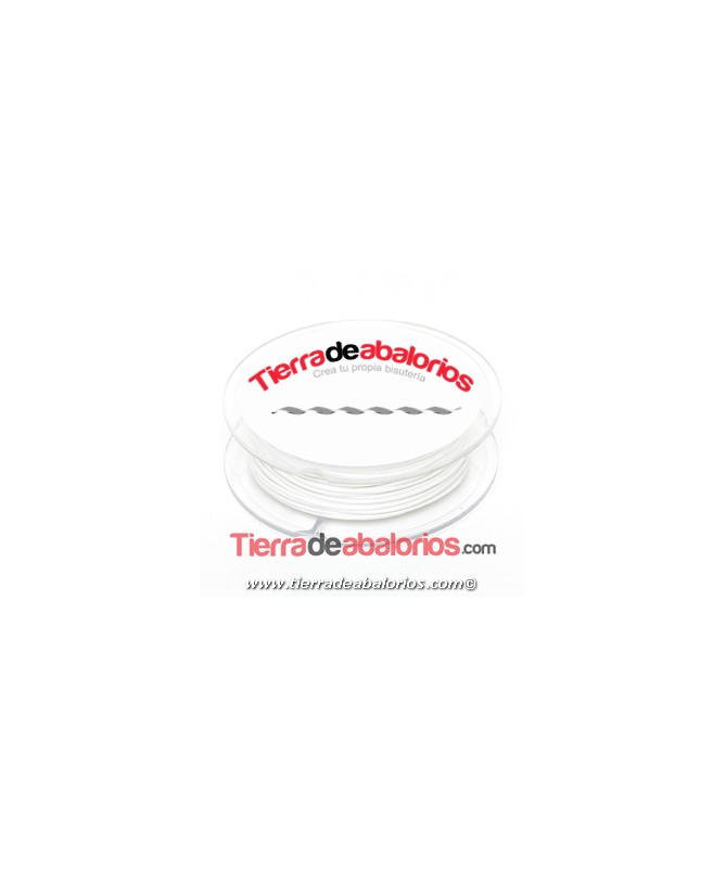 Hilo de Algodón Redondo 1mm - Blanco