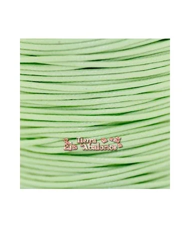 Hilo de Algodón Redondo 1mm - Esmeralda Claro