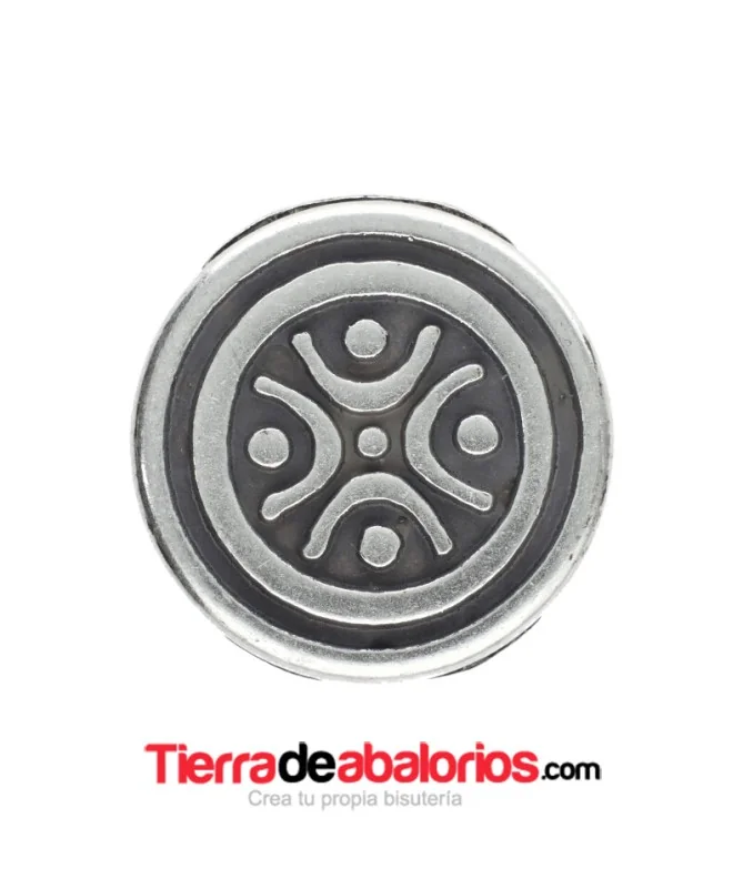 Estela Cántabra Pasador 18mm Agujero 13x3mm, Plateada Estela Cántabra Pasador 18mm Agujero 13x3mm, Plateada