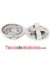 Pasador Moneda Romana 25mm Agujero 25x3mm, Plateada