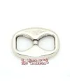 Calabrote 30x24mm, Plateado