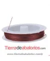 Hilo de Acero de 0,45mm, Rosa Palo (1 metro) Hilo de Acero de 0,45mm, Rosa Palo (1 metro)