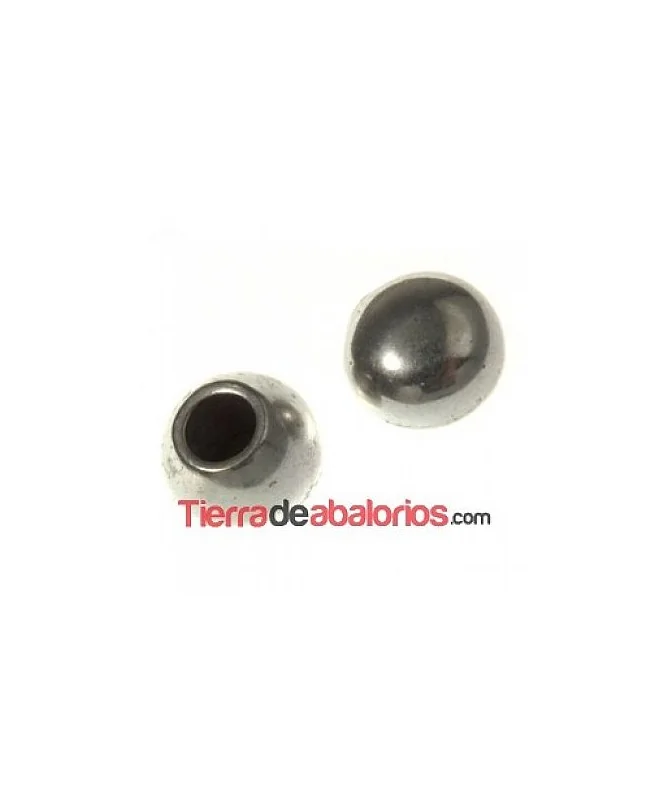 Bola Terminal Agujero 3mm, Plateado