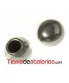 Bola Terminal Agujero 3mm, Plateado