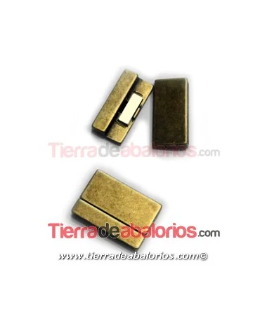 Cierre con Iman Agujero 30x3mm Oro Viejo