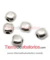 Separador 8mm Agujero 3mm, Plateado