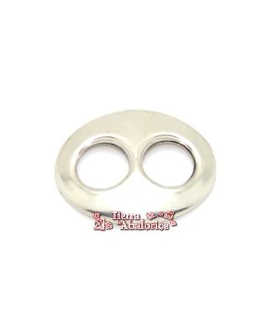 Calabrote 40x32mm, Plateado Calabrote 40x32mm, Plateado