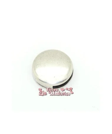 Pasador redondo 18mm Agujero 13x3mm, Plateado