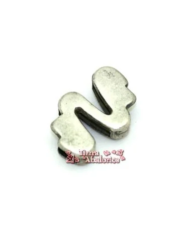 Pasador Serpiente 20x15mm Agujero 13x3mm, Plateado