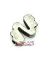 Pasador Serpiente 20x15mm Agujero 13x3mm, Plateado