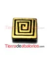 Pasador Cuadrado Infinito 17mm Oro Viejo