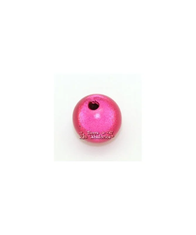 Bola Mágica 10mm Agujero 1,9mm Fucsia