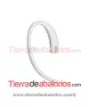 Gancho Moderno 24x12mm - Plata de Ley