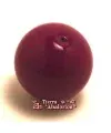 Resina Bola 16mm Agujero 1mm, Morado Metalizado
