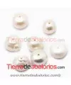 Perla Achatada XL 12x8mm
