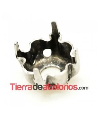 Engaste para Xilion Chatón SS39, Plateado